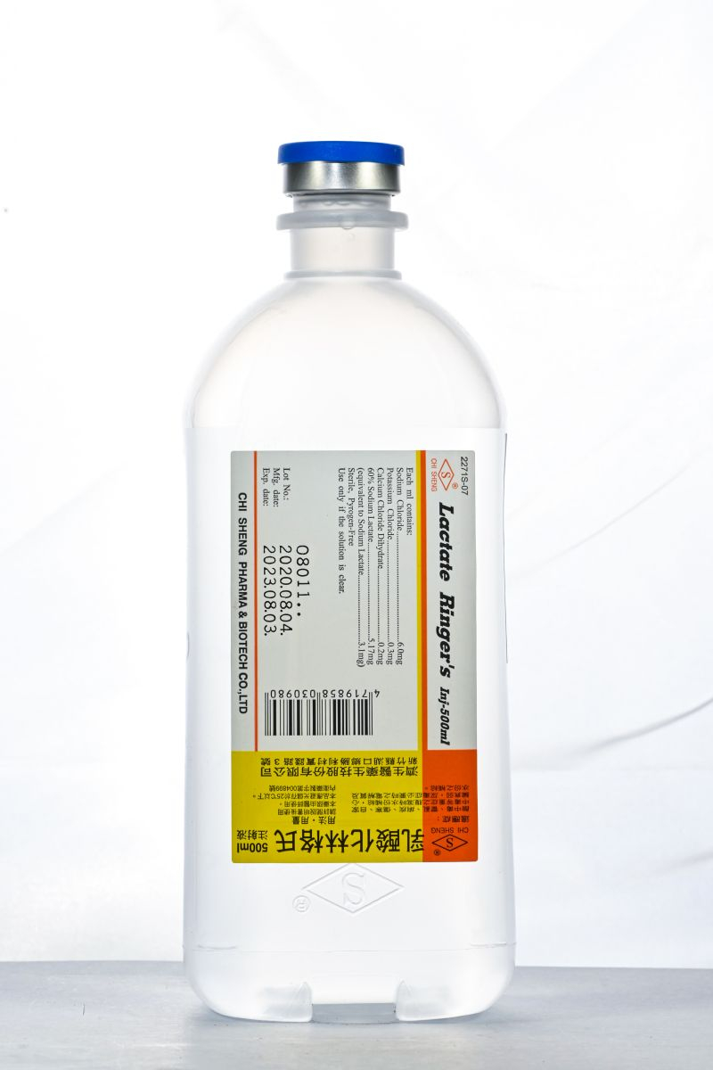 "濟生" 乳酸化林格氏注射液 500ML